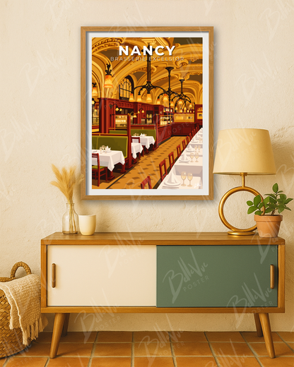 Affiche Nancy - Brasserie Excelsior