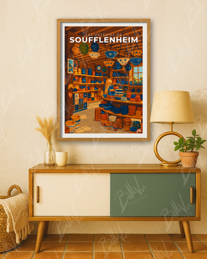 Affiche Les Poteries de Soufflenheim
