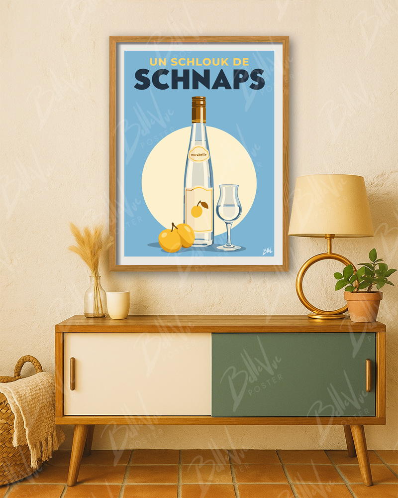 Affiche Un schlouk de schnaps