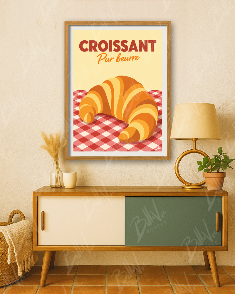 Affiche Croissant