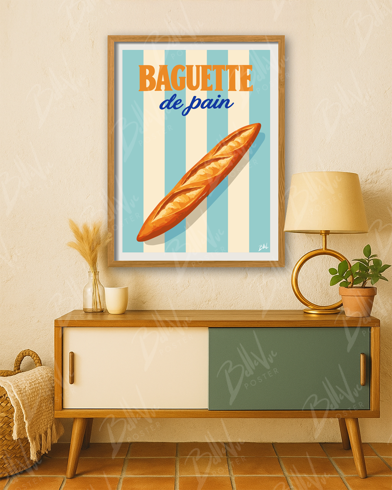 Affiche La Baguette