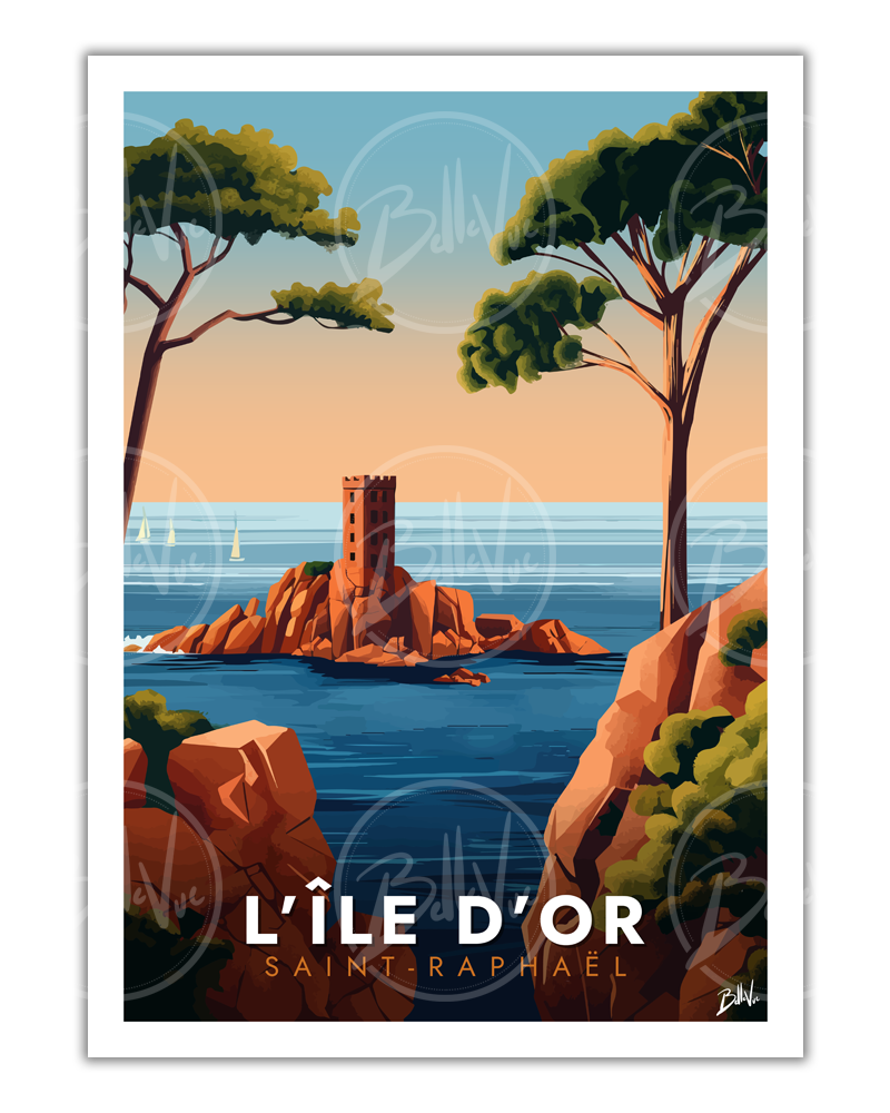 L'île d'Or - Saint-Raphaël