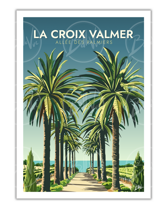 La Croix-Valmer - Allée des Palmiers