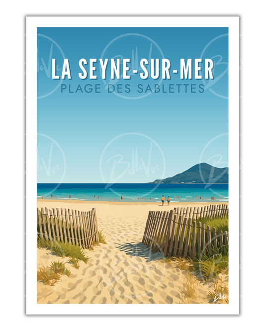 La Seyne sur Mer - Plage des Sablettes